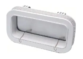 Po714dwc-20 Beckson White Clear Rectangular 7ftft X 14ftft Rain Drain Opening Port