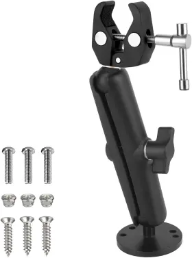 Y-008 Beigaoxu Trolling Motor Stabilizer Mount Support For Riptide Terrova/minn Kota Black