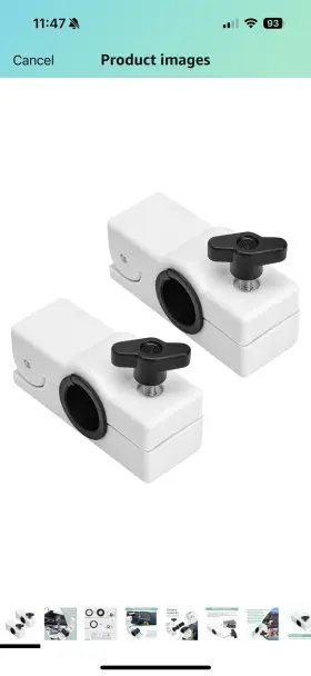 327199-1 Berpse Stainless Steel Nylon Edpm Removable Round Rail Mount Clamps