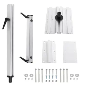 W8kmc6 Bfo Adjustable Rv Table Leg 360 Swivel Foldable For Marine Motorhome Aluminum Alloy