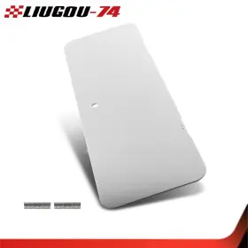 Big547901 Big-wheel Boat White Pe Ski Locker Door Cover Lid With Hinge Kits Fit For Larson Glastron