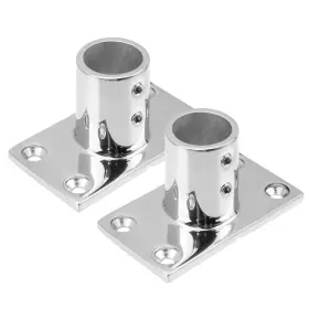 Hx2778 Bitray 316 Stainless Steel Marine Hand Rail Fitting Rectangular Base 90 Degree