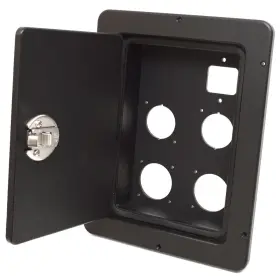 20625-319093 Blue Wave Boats Boat Battery Switch Box Ppe-000260 Black Starboard 20625-319093 Blue Wave Boats Boat Battery Switch Box Ppe-000260 Black Starboard