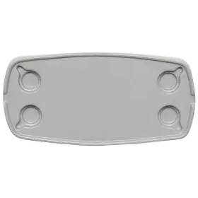 1120422 Blue Wave Boats Pn Boat Rectangular Table 32 X 15 3/8 Inch Glossy Gray
