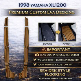 Yz-xl1200-1998-eva-flooring Boat Flooring / Deck Mat 1998 Yamaha Xl1200 Eva Seadek Style Non-slip Kit