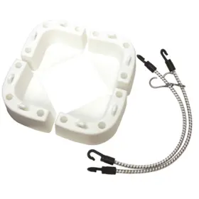 54085 Boatersports Boater Sports Cooler Secure Chock Corner White Nylon Mounting Hardware Md
