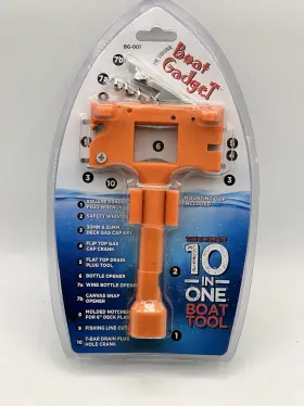 Boatgadget 051497111908 The Original Boat Gadget Bg-001 Ten In One Boaters Tool New