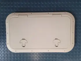 G81020-w Bomar Inspection Hatch 9 3/4 Inch X 19 1/2 White