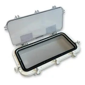 G818-ad27 Bomar Unused Porthole White/clear