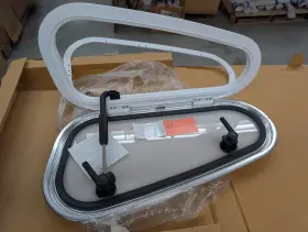 N1334-g10hxwbdwa Bomar Boat Ventilation Crx Teardrop Hatch 27 1/2 Inch