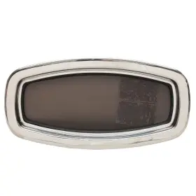 S719fix-6-ss Bomar Boat Fixed Portlight Window 18 X 8.5 Inch Smoke