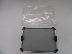 84.50.00.09 Boomsma Gebo Hatch Screen 17 3/4 Inch X 12 5/8 Silver And Black Boat