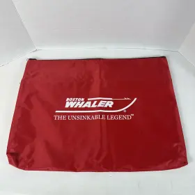 1031228 Boston Whaler Inch The Unsinkable Legend Oem Owners Manual Bag Case Pouch Red Zip