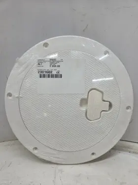2301602 Boston Whaler #2301602 Marine Boat 8 Inch Round Lift And Twist Access Deck Plate White