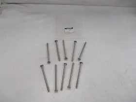 Bcgsw3 Brikksen Bcgsw3/8c6 Round Head Carriage Bolt 3/8 Inch X 6 Set Of 10 Boat