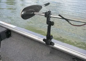 Bc-bp206ta Brocraft Trolling Motor Stabilizer Mount/boat Black