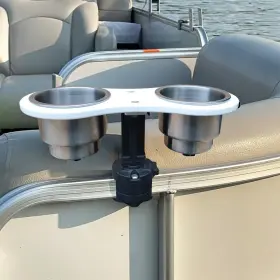 Bc-dk107c-p2 Brocraft Pontoon Boat Drink Holder/pontoon Cup Holder/ Bow Holder