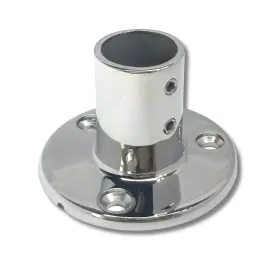 Buchan Marine 305399511299 1 Inch Tube Base Boat Handrail Fitting Hardware 90 Degree Round High 316 G