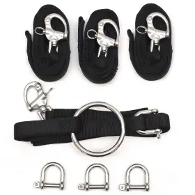 Dhdrib4 C-level Boat Heavy-duty Rib Lifting Sling 4-leg 1000 Lb