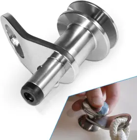 Caqp1151 Ca-auto 3/8ftft Marine Stainless Steel Quick Release Boat Fender Holder Kit Rope