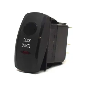 V1d1 Carling On-off Contura V Boat Rocker Switch Dock Lights 4 Spade 12v