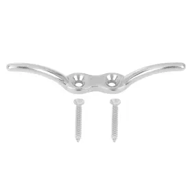 Carpopart 752374495585 316 Stainless Steel 6 Inch Boat Flagpole Cleat Hook Set With 2 Mounting Screw