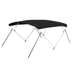A5481ub-02 Carver By Covercraft 3 Bow 5481u Bimini Top With Boot - Black Acrylic Upc