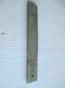 C-531 Century Vintage Wooden Boat Chrome Over Bronze Emblem Name Plate B2