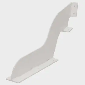 06.00484 Chaparral Boats Boat Swim Platform Bracket White Port