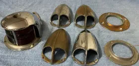 5505-4405-705-1066 Chris Craft Bow Light Deck Vents Exhaust Flanges