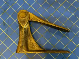 573-2150 Chris Craft Brass Folding Foot Brace Bracket