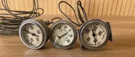 857881 Chris Craft 335 Vintage Packard Boat Gauges Without Il Temp Sea Water And Amp