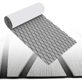 C-70190-lg-b Churershining Boat Flooring Mat Eva Foam Faux Teak Sea Decking Marine Carpet M