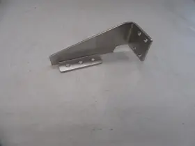 407764 Cobalt Aft Support Bracket Port Side Stainless Steel Silver Marine Boat