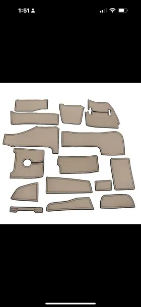 406857 Cobalt Boats 2017-2024 Boat R-30 Vinyl Carpet Kit Factory Snaps . Dark Grey