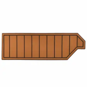 407721 Cobalt Boats Boat Non-skid Deck Mat Mocha 34 3/4 X 11 1/4 Inch