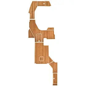 605623 Cobalt Boats 2020 A29 Boat Bow Cockpit Floor Panels Teak Wood Kit