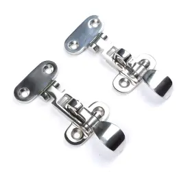 Coc-lf 971881530129 2pcs Boat Lockable Hold Down Clamp Latch Anti-rattle Marine Hardware S