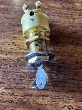 550-bx Cole Hersree X1 Old Wood Boat Brass 3 Position Ign Switches Twin Screw Chris Craft Rat Rod