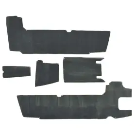 701058b Corinthian Marine A5149-t Mastercraft Boat Snap-in Carpet Prostar Aquamat Gray 2014 Set Of 5