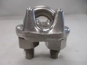 1011305 Crosby Ss450 1/2 Inch Wire Rope Clip Cable Clamp Stainless Steel / Boat