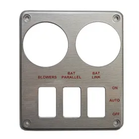 3-switch Cruisers Yachts V2335900 Boat Blank Gauge Switch Panel Acrylic