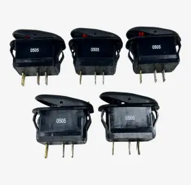 0505 Custom Manufacturer Boat Rocker Switch Marine Application On - Off 21a 14vdc 5 Pack