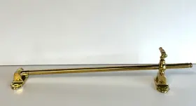 Dvy-8747 Davey & Company Dvy-8747/br/525 Super Shiny And Co. 21-1/2 Inch Brass Window Stay/hatch Strut