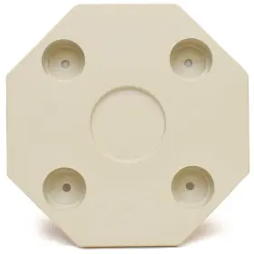12-1103c Detmar Boat Octagonal Table Top 19 5/8 Inch Beige Plastic
