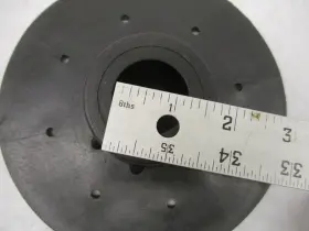 89-121127 Detmar Marine Rv Table Black Plastic Floor Receptacle Flush Mount