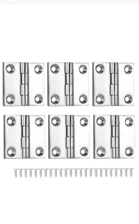 Dialeshu 711544468394 Heavy Duty Marine Boat Hatch Hinges 316 Stainless Steel 2 X Inch Sturdy Dec