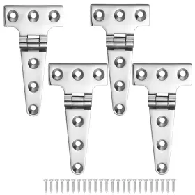 Dl-thgs-4 Dialeshu Heavy Duty Marine Boat T Hinges 316 Stainless Steel 4 X 2.16 Inch Sturdy De