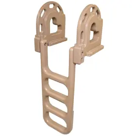De2164f Dock Edge Boat Pier Ladder 4-step Sand Plastic Polyethylene