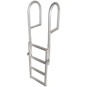 4llds-dm Dockmate Boat 4-step Dock Lift Ladder 69 Inch Aluminum